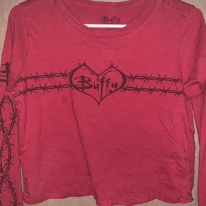 Buffy vampire slayer crop top